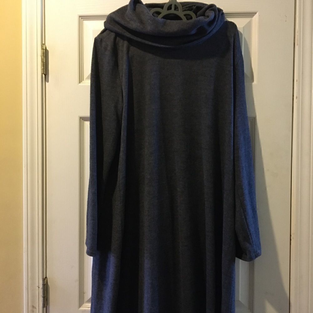 Serra long sleeves knit dress cowl neck size XL - Picture 3 of 6